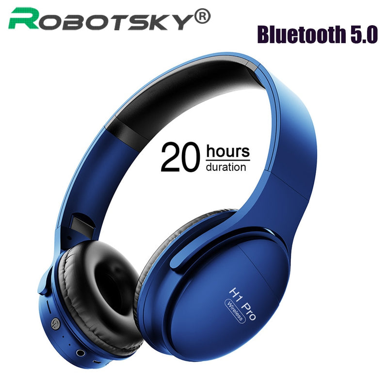 Fone de Ouvido Bluetooth Robotsky H1 Pro